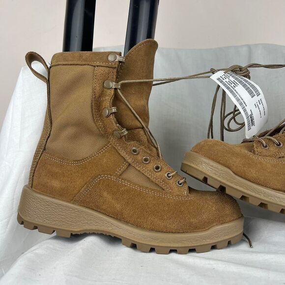 BATES E30800A Gore-Tex Military Desert Tan Combat Boots Mens Size 6 R main image 5